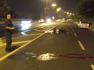 זירת התאונה בצפון תל אביב זירת התאונה בצפון תל אביב