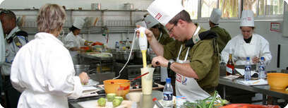 אליפות הבישול הצה''לית.
צילום: אסף בן ארי