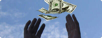 כסף נופל מהשמים