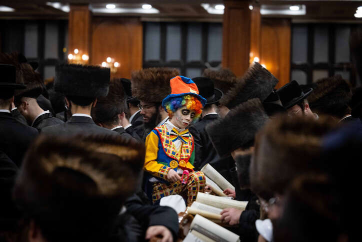 ליצן, פורים